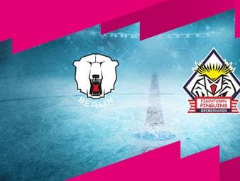 Eisbären Berlin - Pinguins Bremerhaven (Highlights)