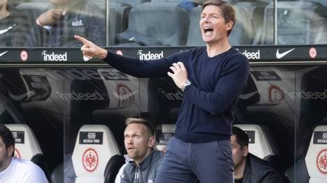 Oliver Glasner verlor mit Eintracht Frankfurt gegen Hertha BSC