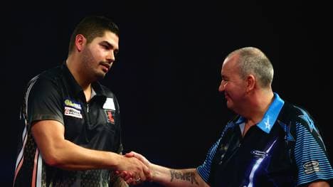 Jelle Klaasen und Phil Taylor