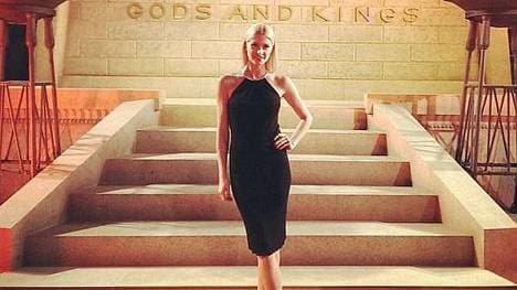 Lena Gercke bei der "Exodus: Götter und Könige"-Premiere in London.