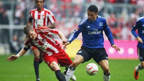 Änis Ben-Hatira (r.) entschied sich einst für den HSV - und gegen den FC Bayern