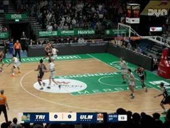Spiel Highlights zu VET-CONCEPT Gladiators Trier - ratiopharm ulm
