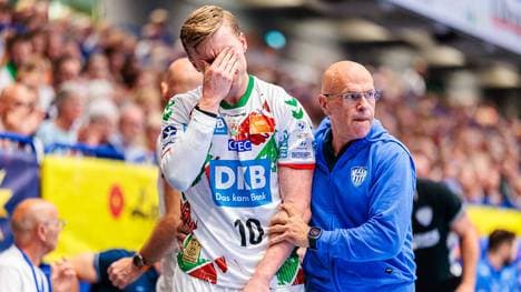 Gisli Kristjansson verließ das Spiel gegen Lemgo unter Tränen