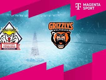 Pinguins Bremerhaven - Grizzlys Wolfsburg: Tore und Highlights | PENNY DEL