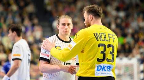 Juri Knorr und Andreas Wolff haben es bei der Handball-EM ins All-Star-Team geschafft