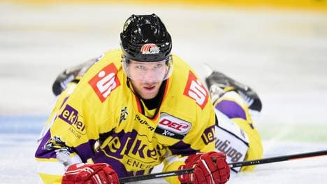 Marcel Müller spielte bereits im Jahr 2014 für die Krefeld Pinguine 