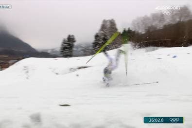 "Jetzt ist Panik!" Langlauf-Star überschlägt sich