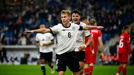 Mit zwei Toren überragte Kimmich