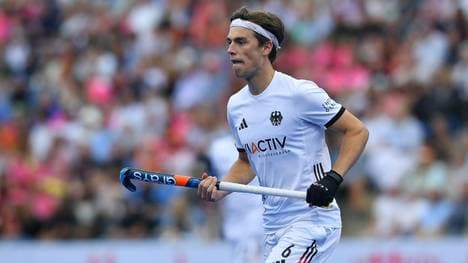 Der deutsche Torschütze Raphael Hartkopf