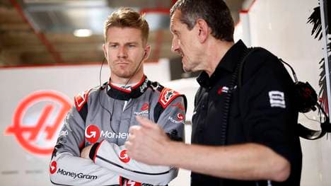 Nico Hülkenberg und Haas-Teamchef Günther Steiner waren mit den Strafen nicht einverstanden