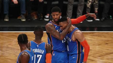 Oklahoma City Thunder v Brooklyn Nets