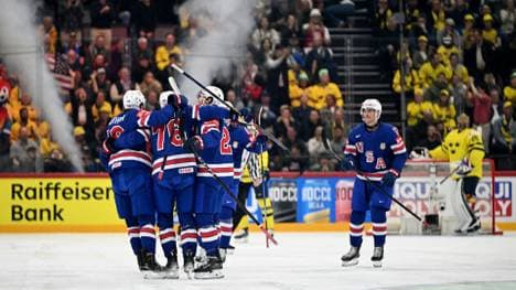 Die USA bejubeln einen Treffer