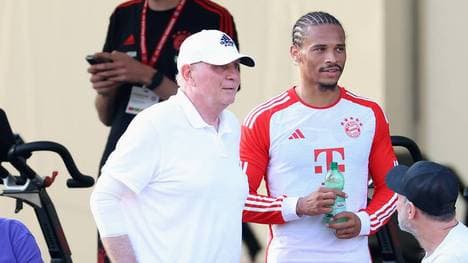 Leroy Sané und Uli Hoeneß pflegen eine besondere Verbindung