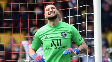Gianluigi Donnarumma ist nicht zufrieden bei PSG