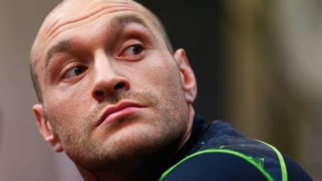 Tyson Fury Media Workout