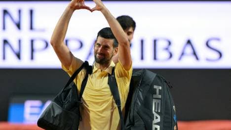 Raus mit Applaus: Novak Djokovic