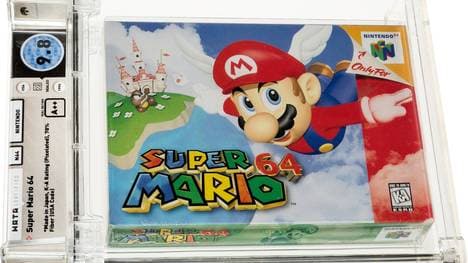 Für ein originalverpacktes Super-Mario-Spiel wurde über eine Million gezahlt