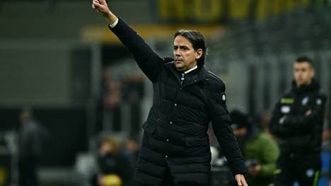 Zufrieden: Inter-Coach Simone Inzaghi