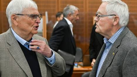 Theo Zwanziger (links) und Horst R. Schmidt 