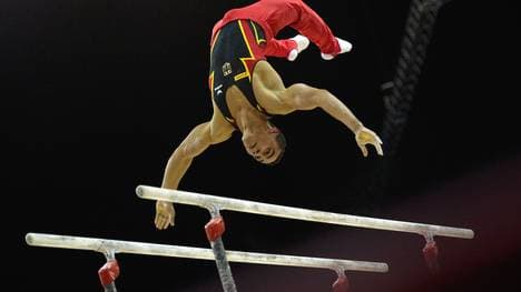 Matthias Fahrig of Germany performs on t