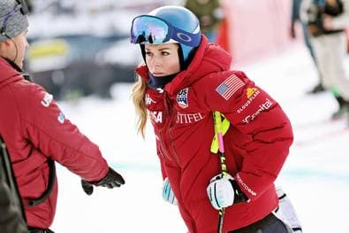 Schnee-Chaos! Schlechte Nachricht für Vonn