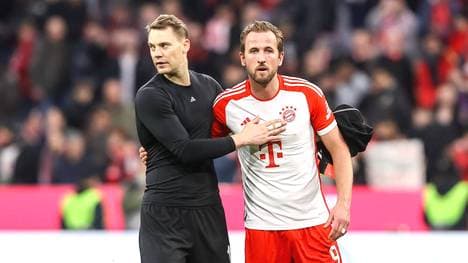 Manuel Neuer und Harry Kane arbeiten an ihrem Comeback