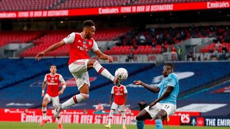 Pierre-Emerick Aubameyang schnürt den Doppelpack