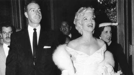 Joe DiMaggio wurde auch durch seine Ehe mit Marilyn Monroe zur Ikone