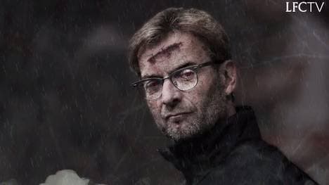 Jürgen Klopp kann ziemlich furchterregend dreinblicken