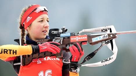 Franziska Preuß und die deutsche Staffel triumphieren in Hochfilzen