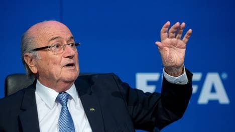 Sepp Blatter wurde für 90 Tage suspendiert