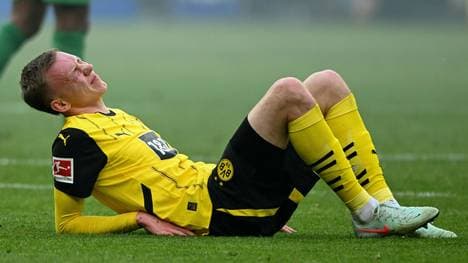 Angeschlagen ausgewechselt: Maximilian Beier