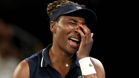 Aus in Madrid: Venus Williams