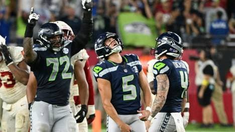 Matchwinner: Jason Myers (Nr. 5)