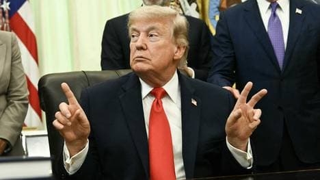 US-Präsident Donald Trump im Weißen Haus
