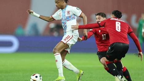 Yvandro Borges Sanches im Luxemburg-Trikot