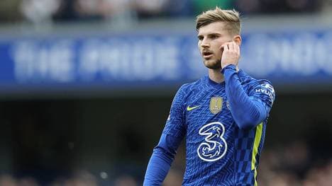 Timo Werner ist nicht glücklich beim FC Chelsea