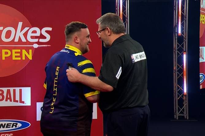"König der Darts": Littler macht Titelverteidigung perfekt