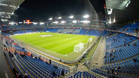 Im St. Jakob-Park ist ein Feuer ausgebrochen