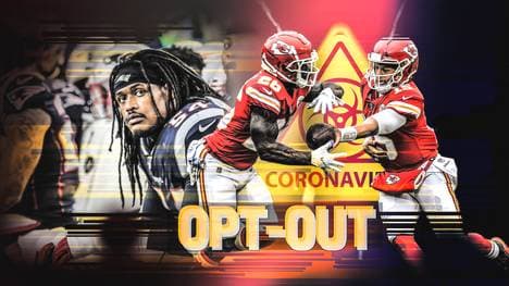 Diverse NFL-Spieler verzichten aufgrund von COVID-19 auf die kommende Saison