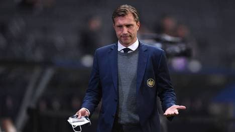 Das Büro von Markus Krösche wird durchsucht