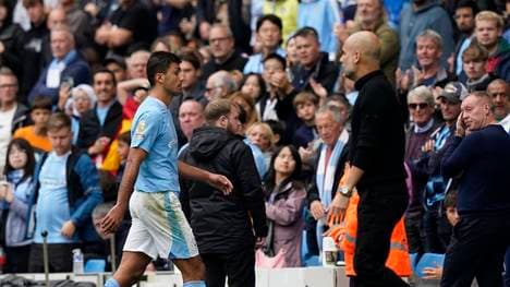 Rodri flog gegen Nottingham vom Platz