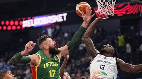 Jonas Valanciunas schaffte mit Litauen einen Traumstart 