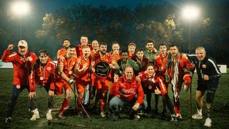 Die Mainzer bejubeln den Titel