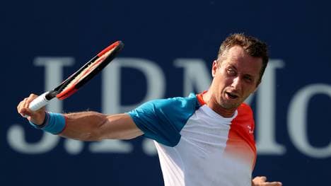 Philipp Kohlschreiber steht in der zweiten Runde