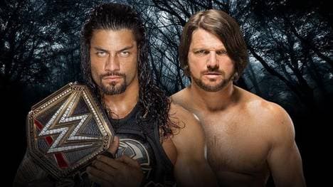 Roman Reigns (l.) muss bei WWE Payback gegen AJ Styles ran