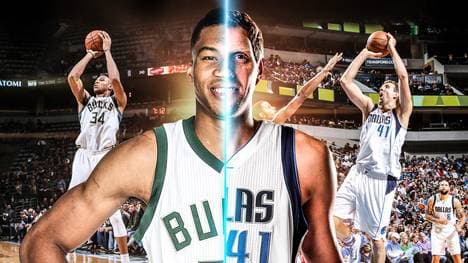 Giannis Antetokounmpo vs. Dirk Nowitzki