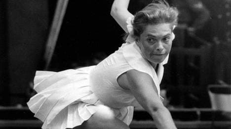 Edda Buding stand 1966 im Finale des Federation Cups