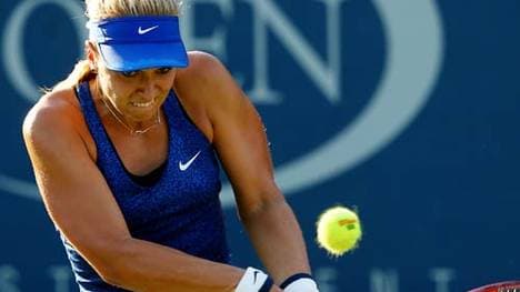 Sabine Lisicki zog als dritte deutsche Spielerin in die zweite Runde ein