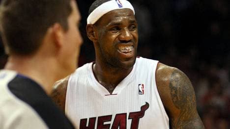 LeBron James spielte unter andere, 2011 im Heat-Trikot in den NBA-Finals